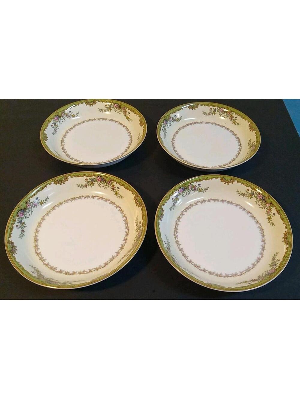 Noritake "Coupe Soup Bowl" 7.5"  Nordich Pattern Discontinued